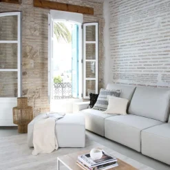 Delta Canapé modulaire avec pouf^Banak New