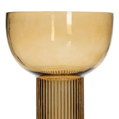 Denas Vase en verre brun^Banak Clearance