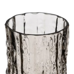 Deras Vase en verre gris^Banak New