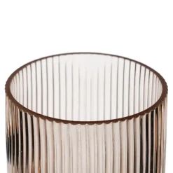 Detas Vase en verre brun^Banak New