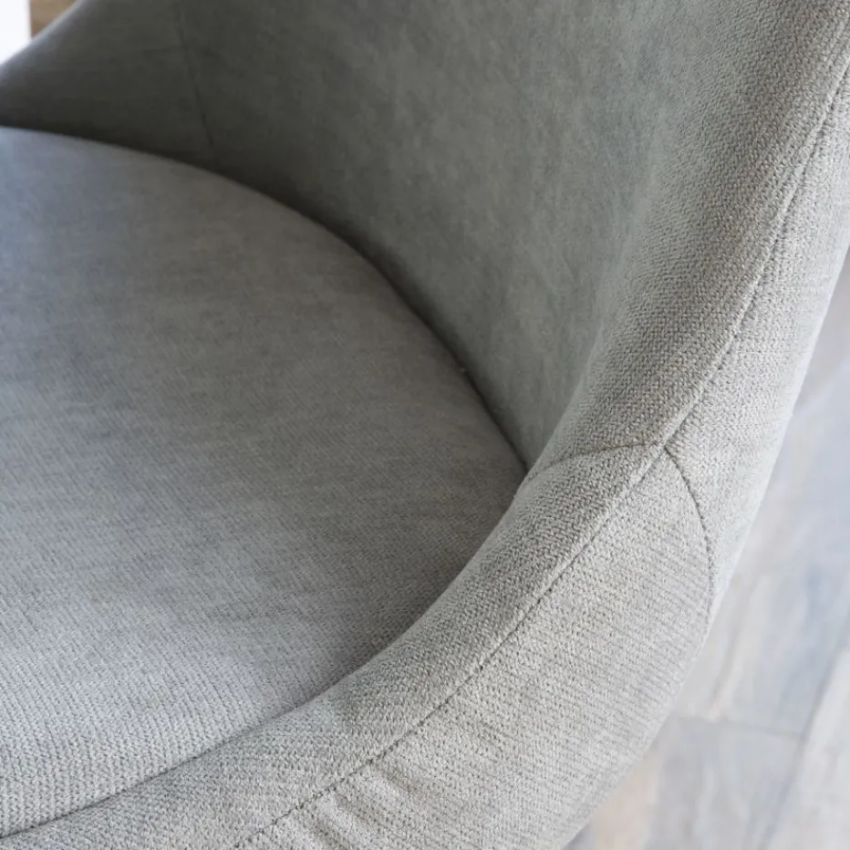 Devon Chaise rembourrée gris^Banak Sale