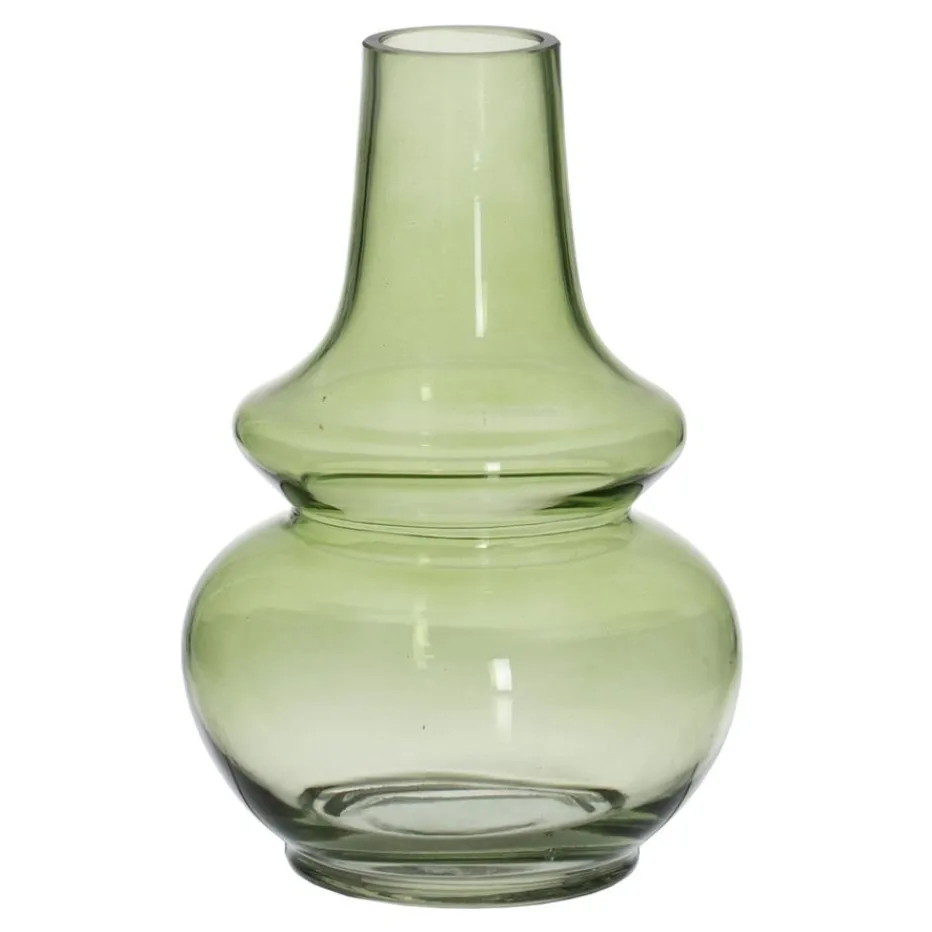 Difos Vase en verre vert^Banak Best