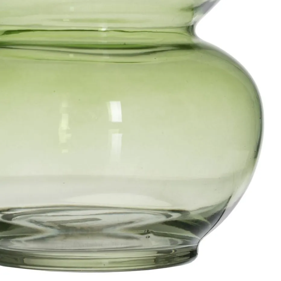Difos Vase en verre vert^Banak Best