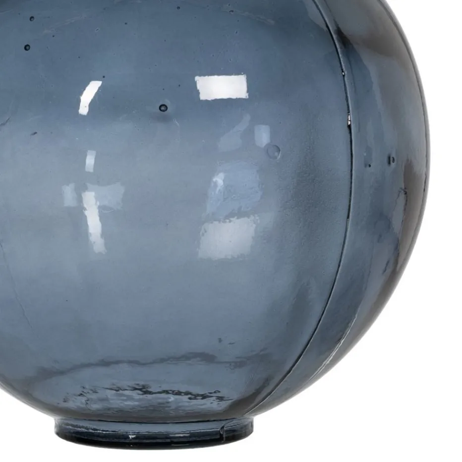 Dihos Vase en verre recyclé bleu^Banak Best