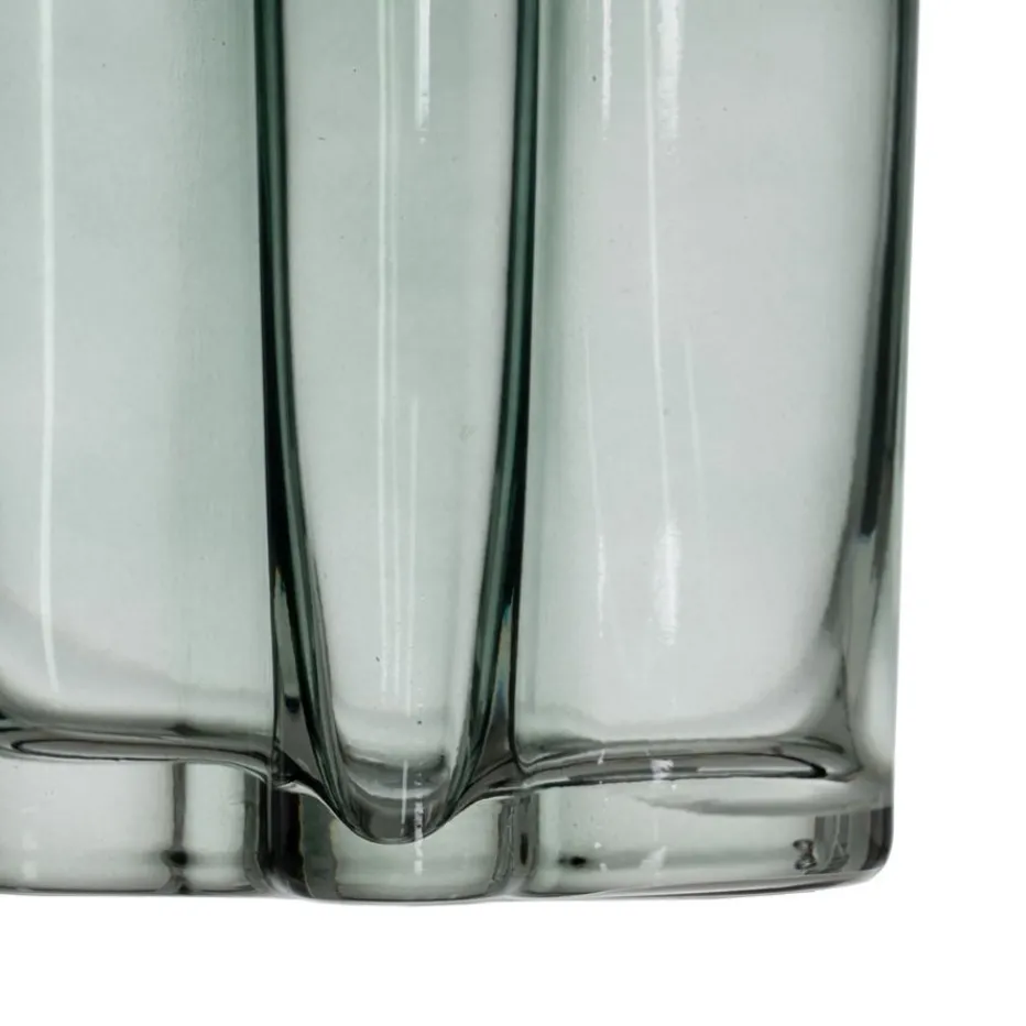 Dilos Vase en verre bleu^Banak Online