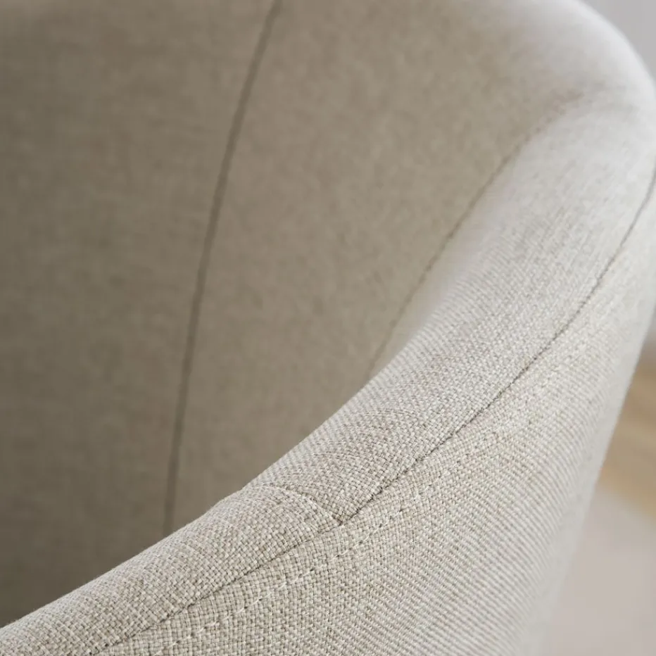 Dresde Chaise rembourrée beige^Banak