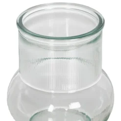 Duhas Vase en verre recyclé naturel^Banak New