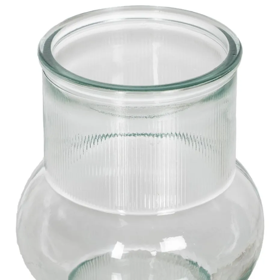 Duhas Vase en verre recyclé naturel^Banak New