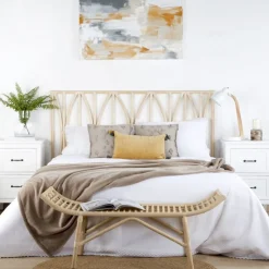 Edna Tête de lit en rotin naturel pour lit de 150 et 160^Banak Outlet