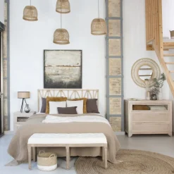 Edna Tête de lit en rotin naturel pour lit de 150 et 160^Banak Outlet