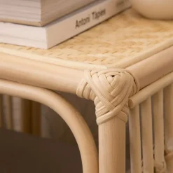 Elle Table d'appoint en rotin naturel^Banak Outlet