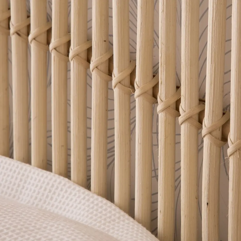 Elle Tête de lit en rotin naturel pour lit de 150 et 160^Banak Discount