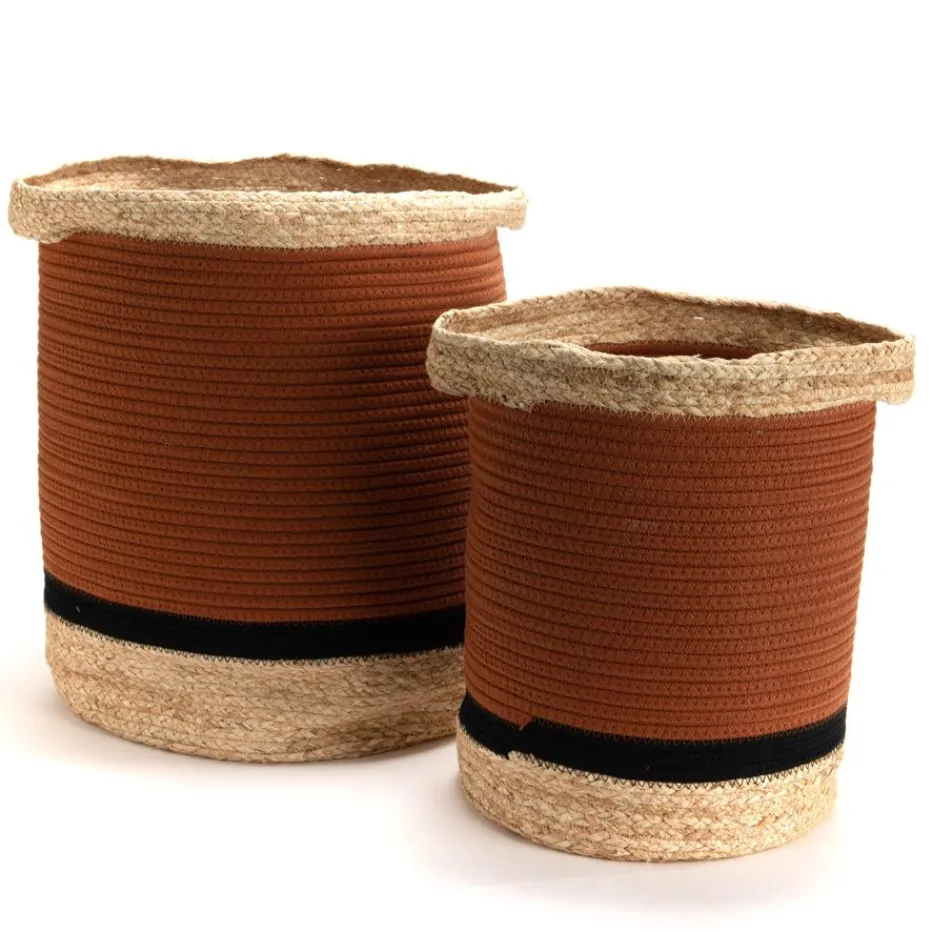 Ensemble De 2 paniers en coton^Banak Clearance
