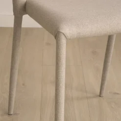 Ensemble De table extensible didier et 4 chaises de salle à manger beige beirut^Banak Online