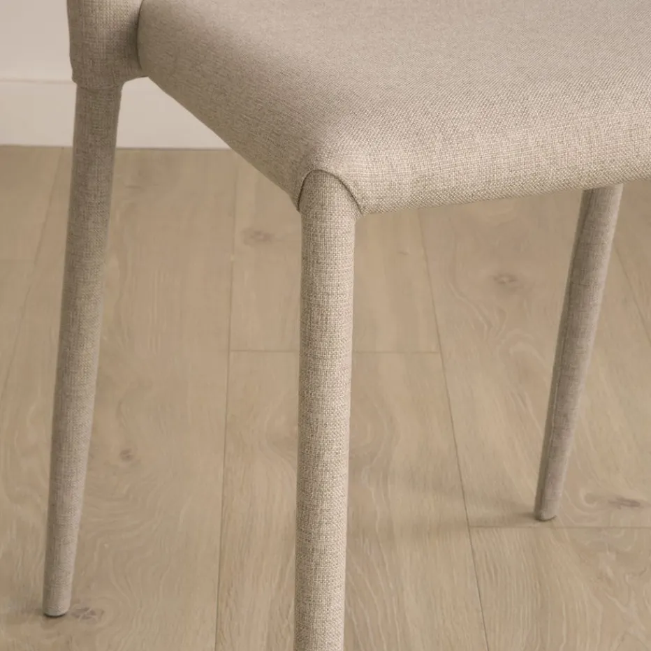 Ensemble De table extensible didier et 4 chaises de salle à manger beige beirut^Banak Online