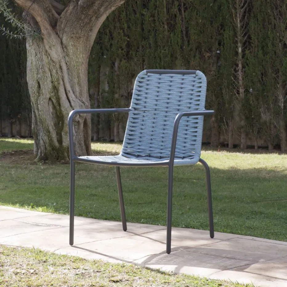 Ensemble Table kunes et 4 chaises mink tourmaline/grafito^Banak