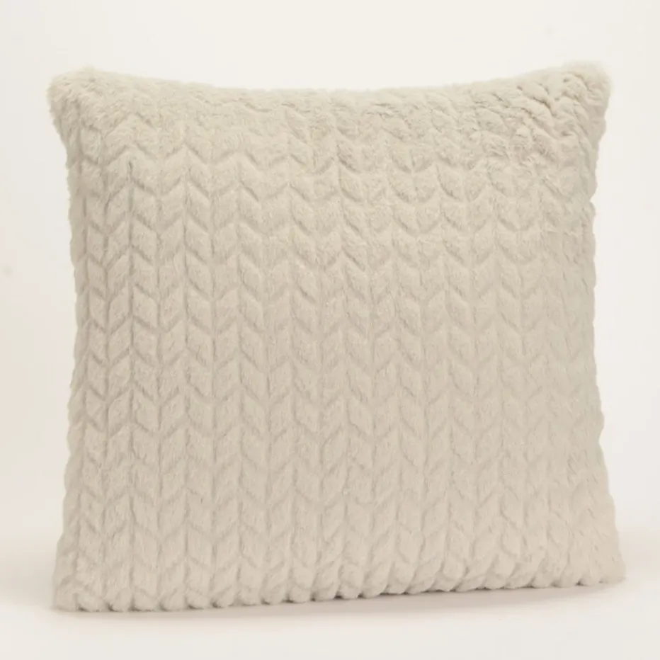 Fox Coussin gris chevron^Banak Discount