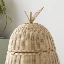 Fruit Panier en rotin naturel forme poire^Banak Sale