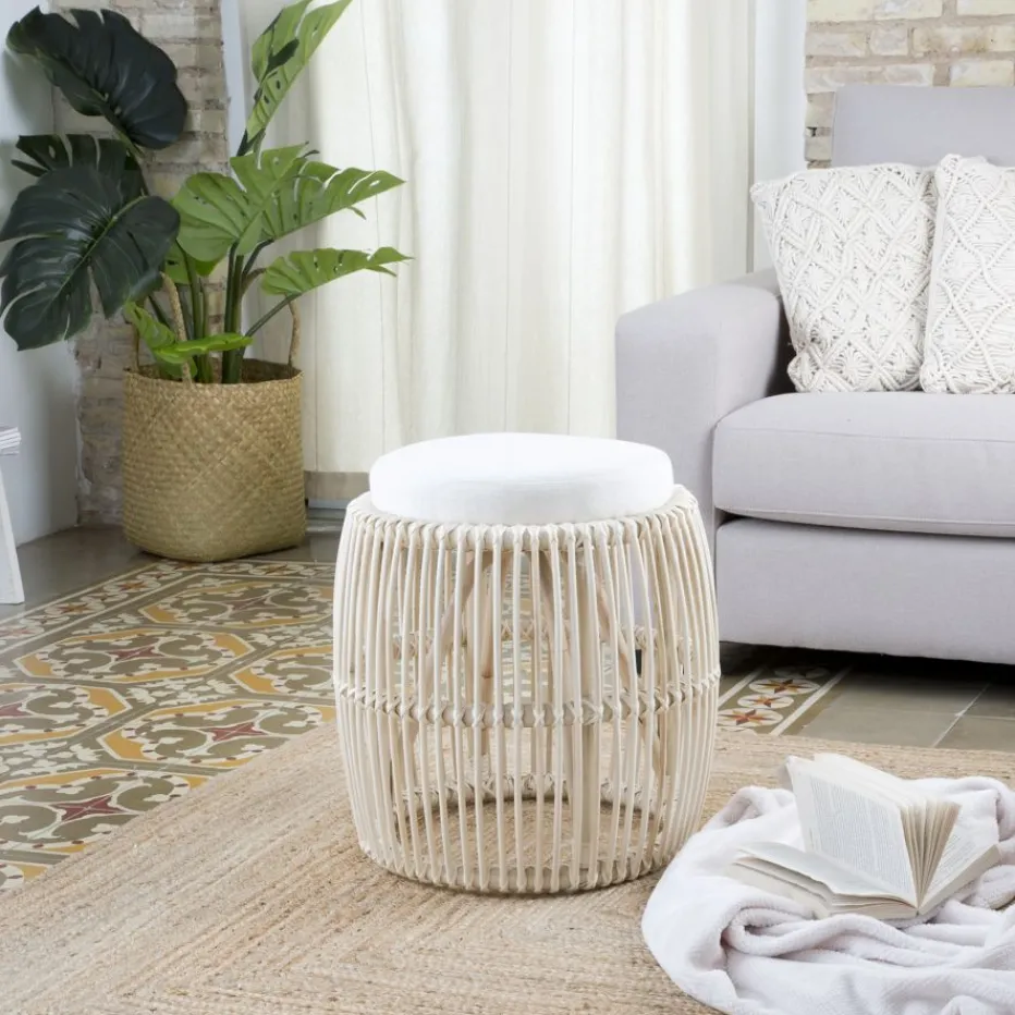 Ghemi Repose-pieds avec coussin / table d'appoint^Banak Hot