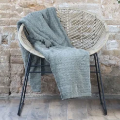 Grey Couverture chevron^Banak Discount