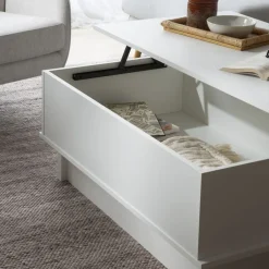 Halti Table basse relevable blanche^Banak Sale