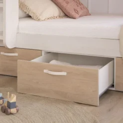 Hansel Lit avec tiroirs pour matelas de 90x190 avec échelle &agrave; gauche^Banak