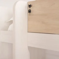 Hansel Lit avec tiroirs pour matelas de 90x190 avec échelle à gauche^Banak