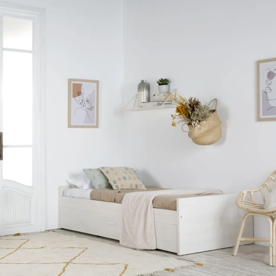 Hansel Lit superposé pour matelas de 90x190^Banak Online