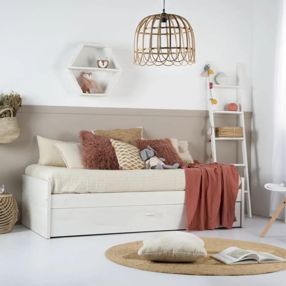 Hansel Lit superposé pour matelas de 90x190^Banak Online