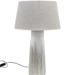 Hasta Lampe de table en céramique et lin^Banak Online