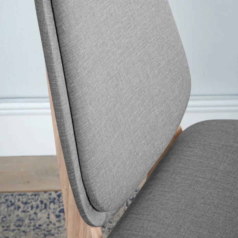 Hudson Silla tapizada gris^Banak Online