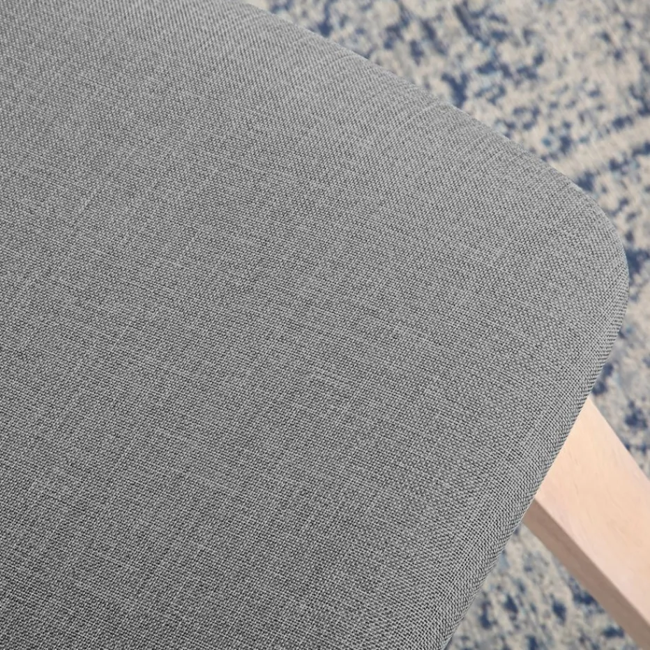 Hudson Silla tapizada gris^Banak Online