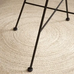 Ille Chaise en rotin naturel et métal^Banak Online