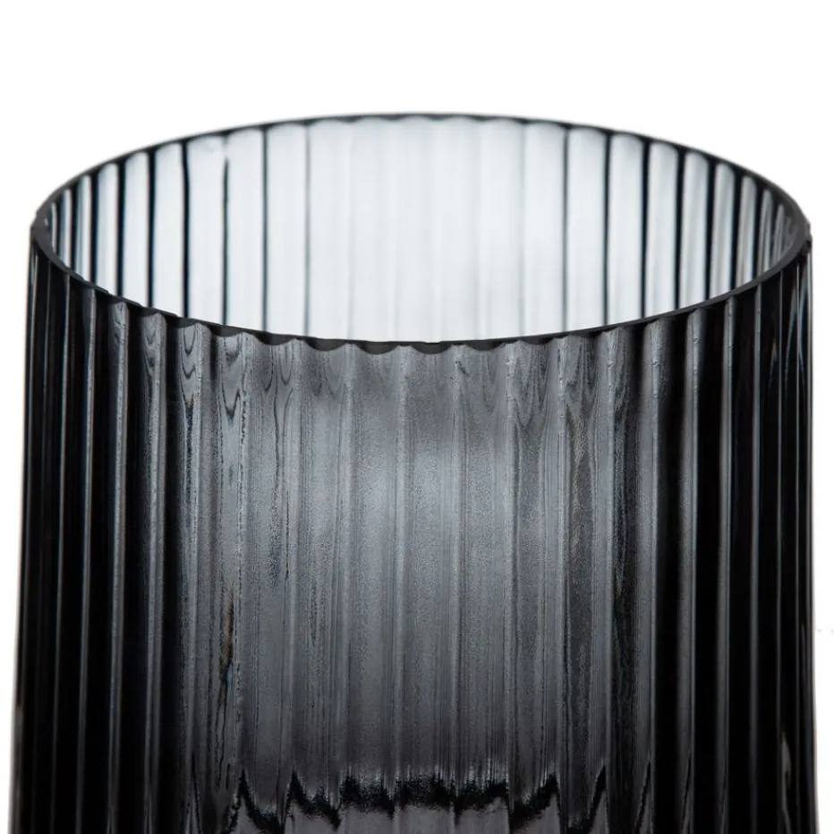 Jata Vase gris en verre décoration^Banak Sale