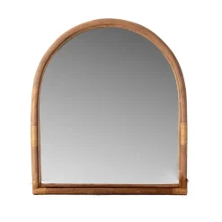 Kanat Miroir mural en bois^Banak New