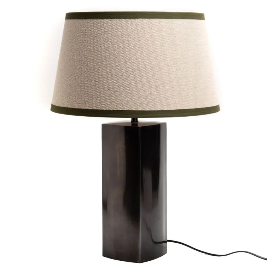 Kasta Lampe de table en fer et coton^Banak Sale