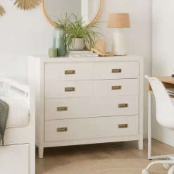 Kehra Commode laqué en blanc^Banak Online