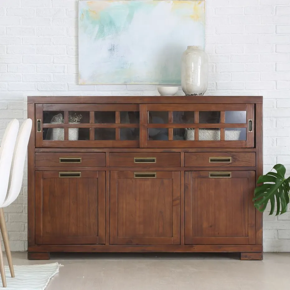 Kenia Meuble en bois couleur teck^Banak Hot