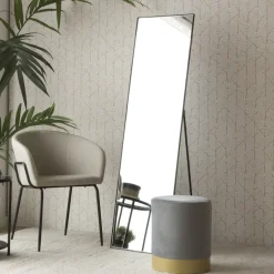 Kenzie Miroir sur pied en métal^Banak Hot