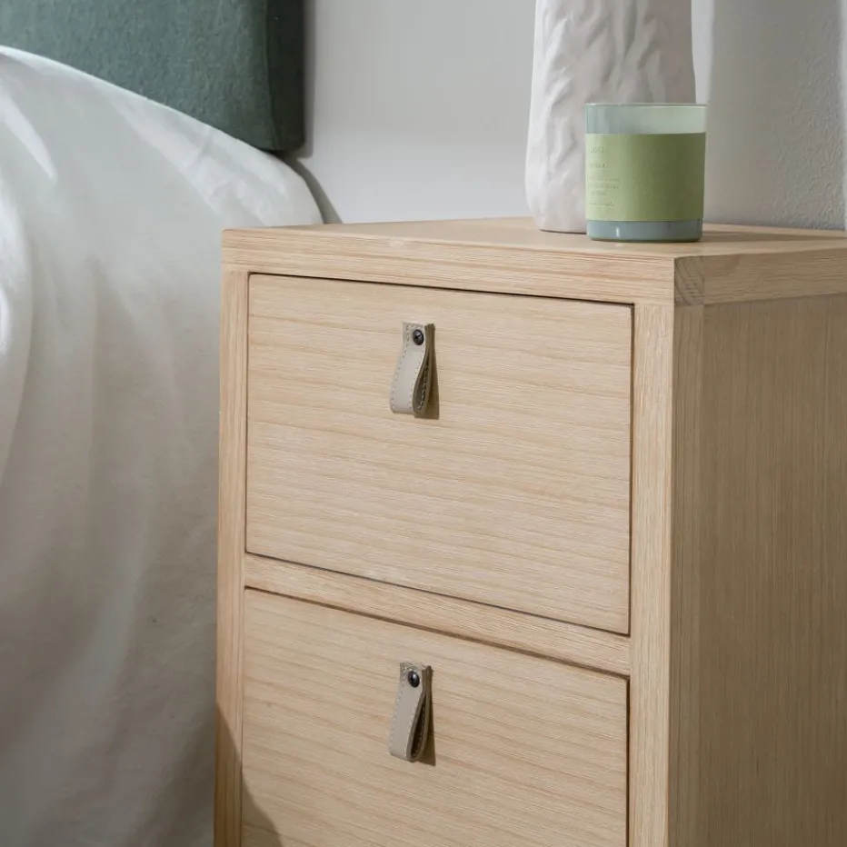 Kumla Table de chevet en bois^Banak Discount