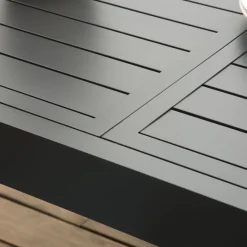 Kunes Table de jardin extensible carrée 90/180 en aluminium^Banak Sale
