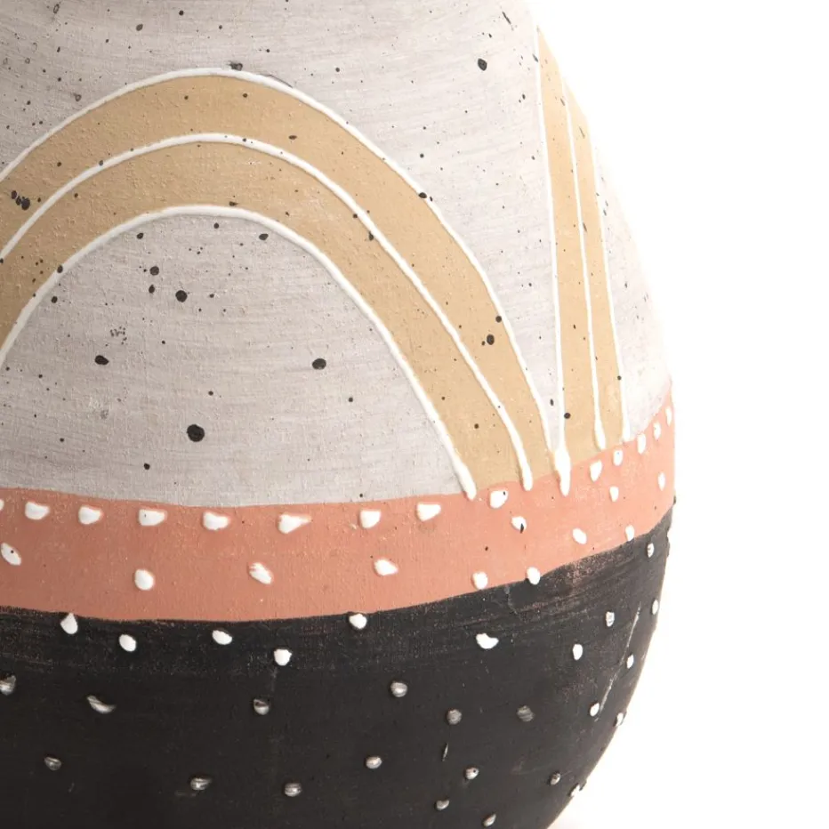 Lagas Vase en terre cuite^Banak