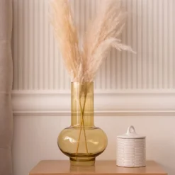 Laka Vase en verre doré^Banak Sale