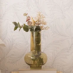 Laka Vase en verre doré^Banak Sale