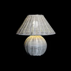 Lampe De table en rotin kales^Banak Sale