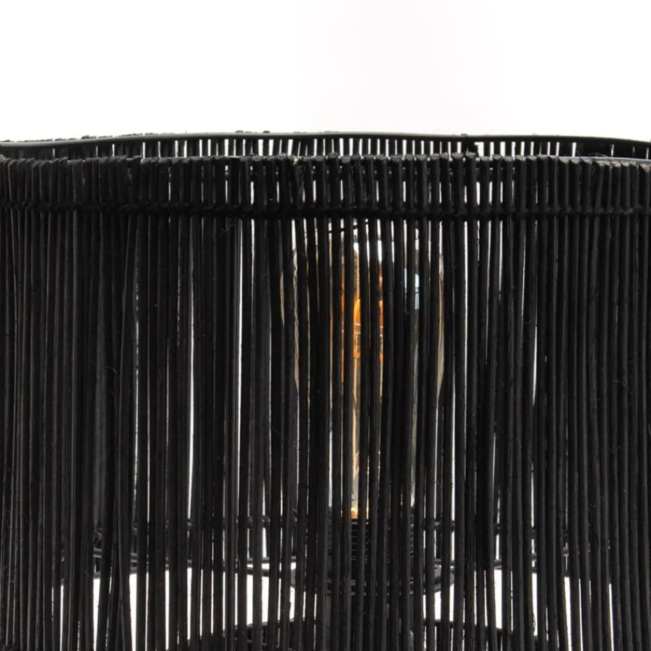 Lampes De table en fer et rotin^Banak Clearance