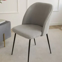 Leivar Chaise rembourrée gris^Banak Discount