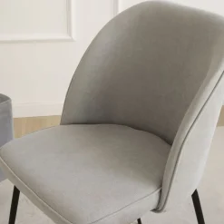 Leivar Chaise rembourrée gris^Banak Discount