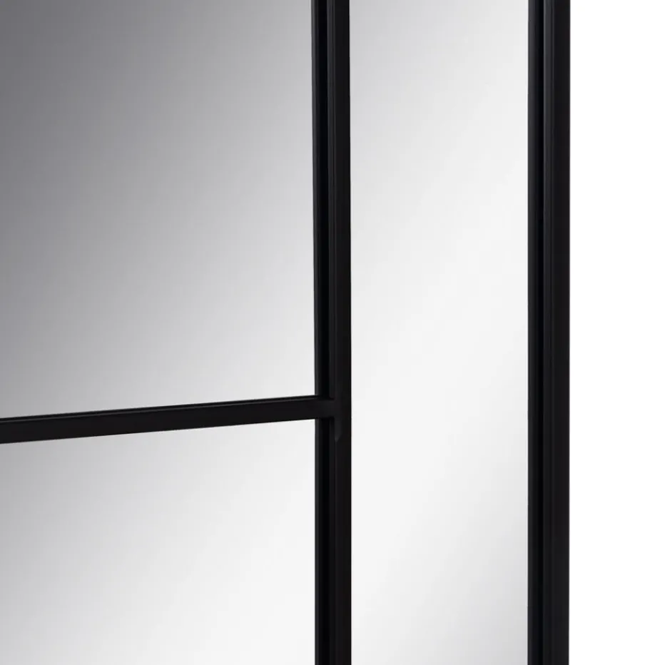 Lemar Miroir mural en métal et verre^Banak Outlet
