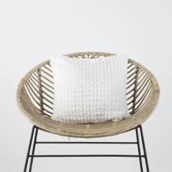 Lest Coussin chevron crème^Banak New